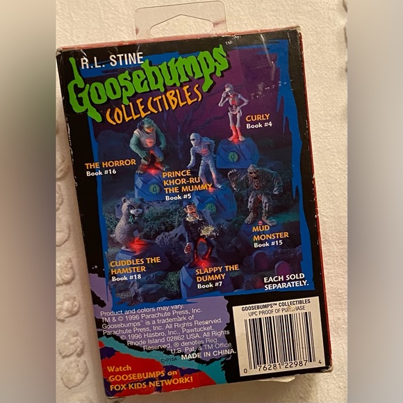 Vintage GOOSEBUMPS Collectables, Rare doll,Number #7 -Night of the Living Dummy - Picture 4 of 15